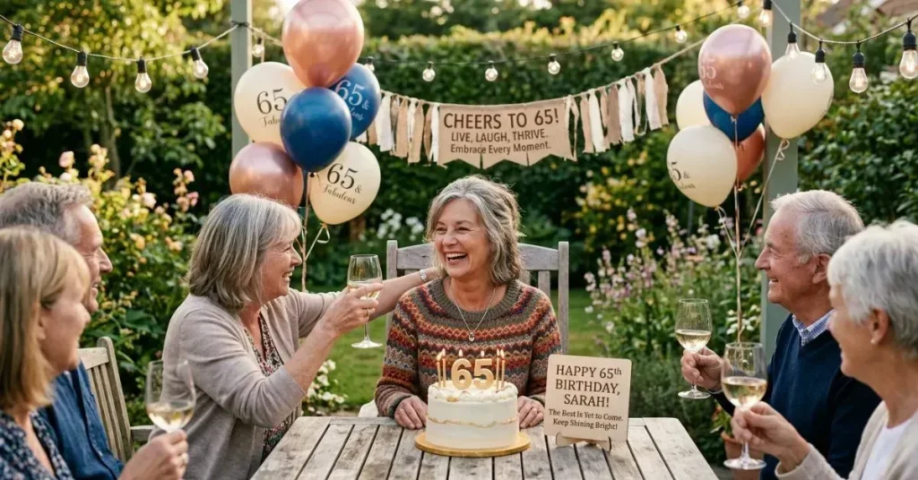 Motivational 65th Birthday Wishes for Friend