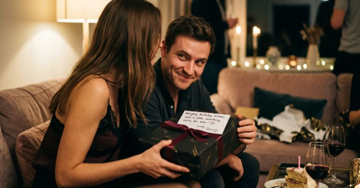 Naughty Birthday Wishes for Him