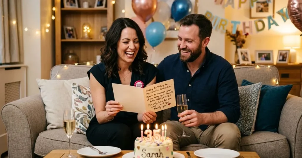 Naughty (Mild Funny) Birthday Wishes for Wife