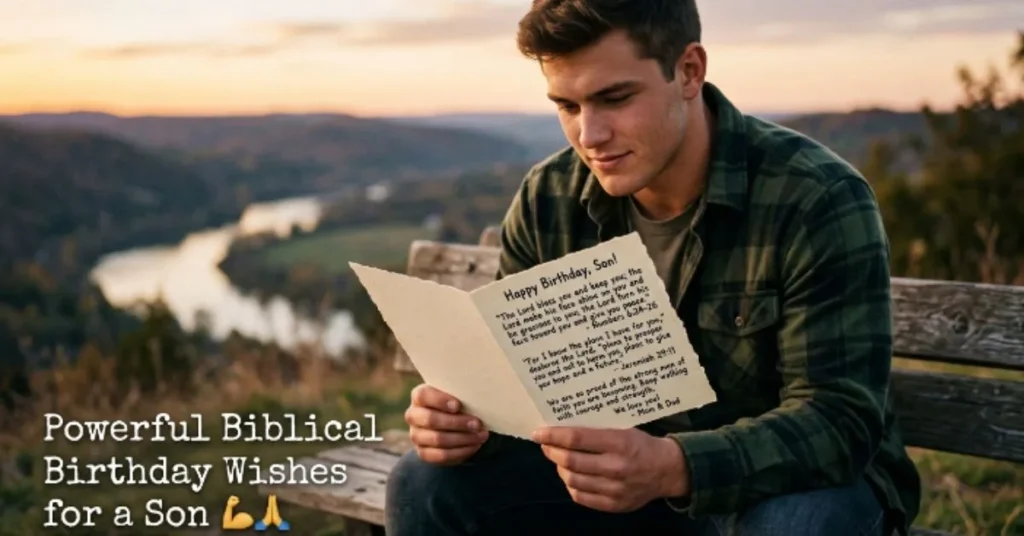 Powerful Biblical Birthday Wishes for Son