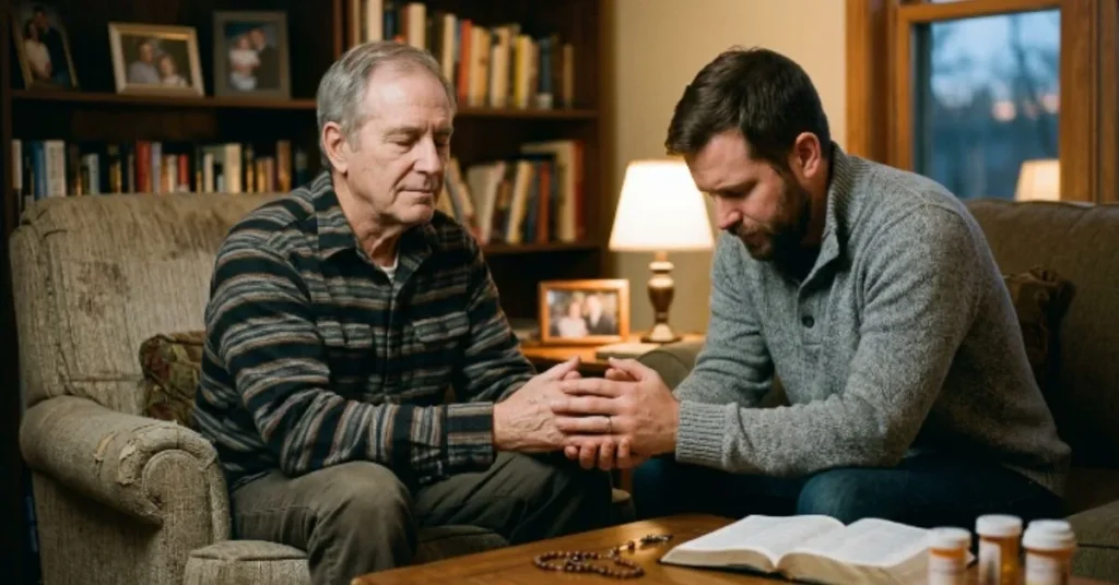 Pray Wishes for Father’s Health