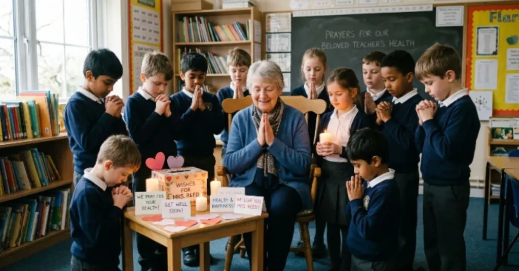 Pray Wishes for Teacher’s Health