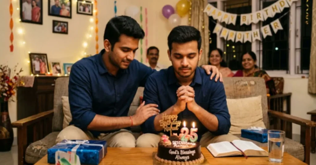 Prayer Birthday Wishes for Brother