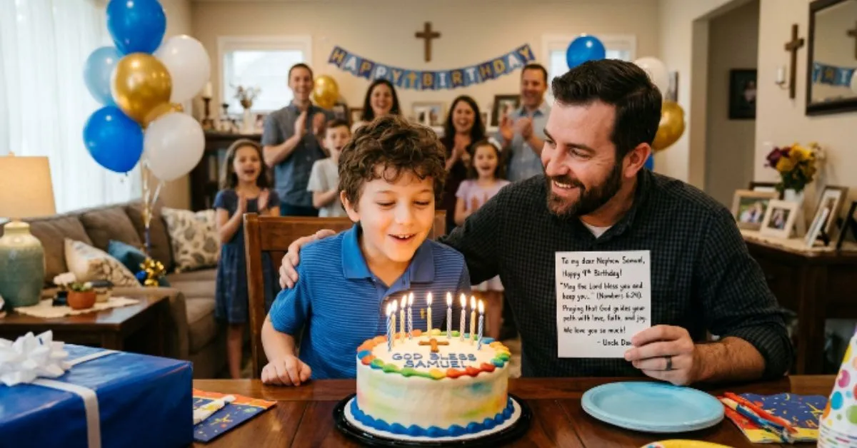 Religious Birthday Wishes for Nephew