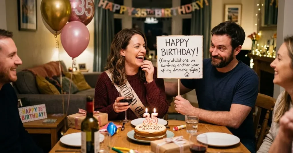Sarcastic Funny Birthday Wishes for Wife