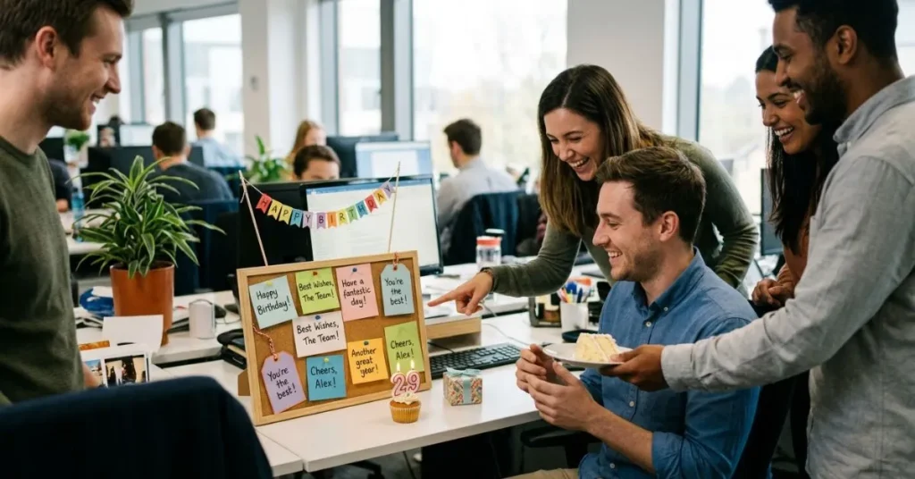 Short Birthday Messages for a Colleague