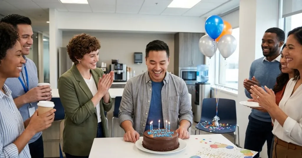 Short Birthday Wishes for Coworker Male