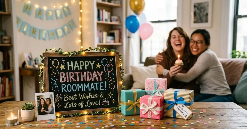 Short Birthday Wishes for Roommate