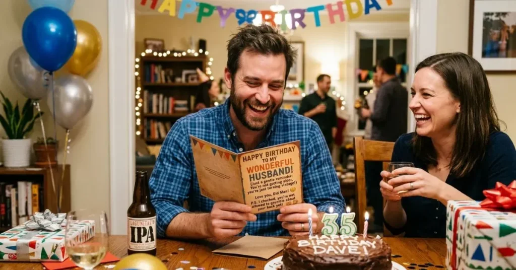 Short Funny Birthday Wishes for Husband