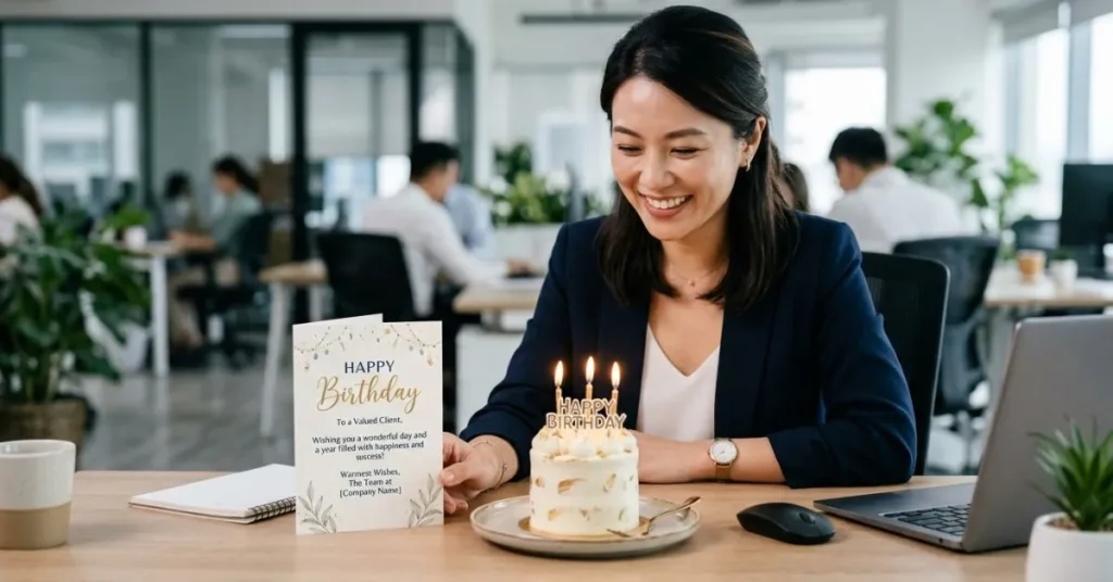 Short Professional Birthday Wishes for Clients