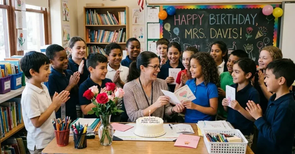 Simple Birthday Wishes for Teacher