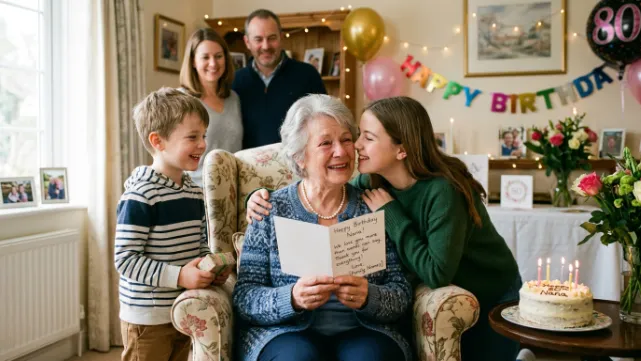 Touching Birthday Wishes for Grandmother
