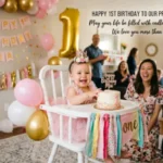 1st Birthday Wishes for Daughter
