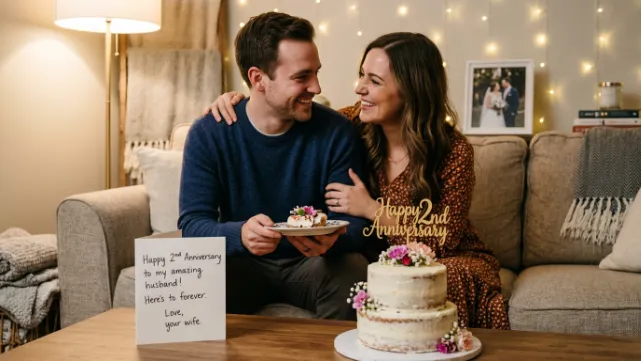 2 Year Anniversary Wishes for Husband