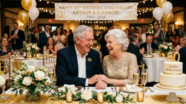 50th Anniversary Wishes for Couple