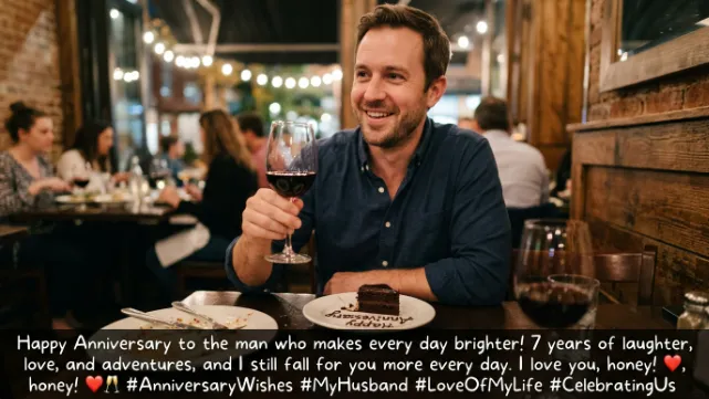 Anniversary Caption Wishes for Husband