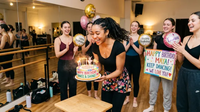 Birthday wishes for dancer