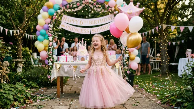 Birthday Wishes for Little Princess from Parents