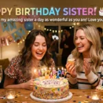 Birthday Wishes for Sister Gif
