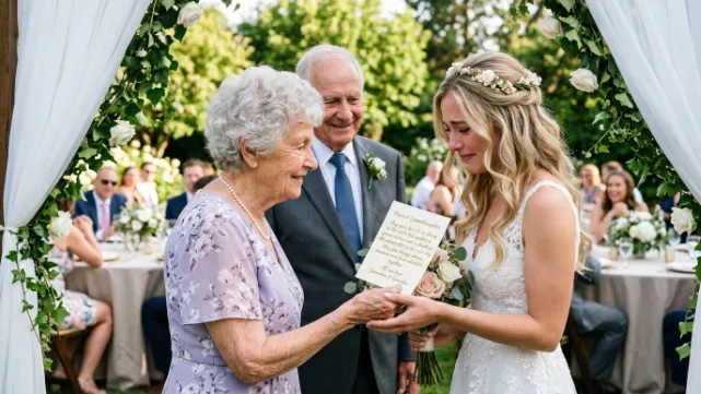 Emotional Wedding Wishes from Grandparents