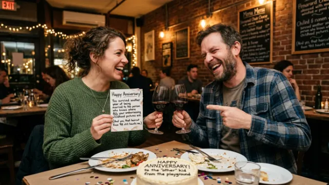 Funny Anniversary Wishes for Childhood Friends