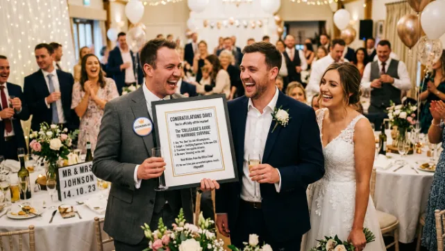  Funny Wedding Wishes for Colleague