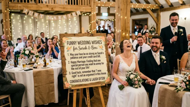 Funny Wedding Wishes
