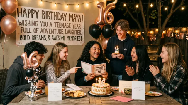 Happy Birthday Wishes for a Teenager