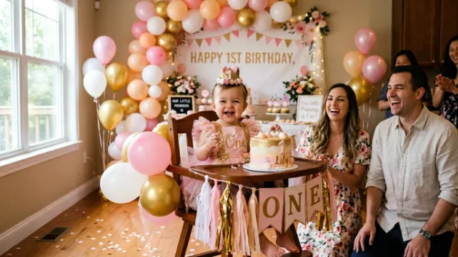 Heartfelt 1st Birthday Wishes for Daughter