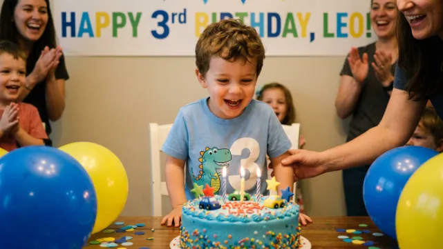 Heartfelt 3rd Birthday Wishes for Boy
