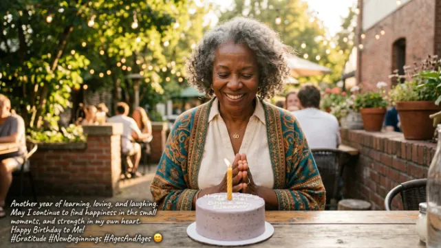 Inspirational Birthday Wishes for Myself for Happiness