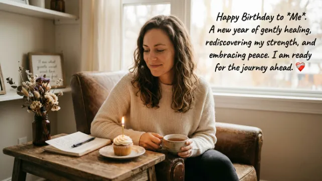 Inspirational Birthday Wishes for Myself for Healing
