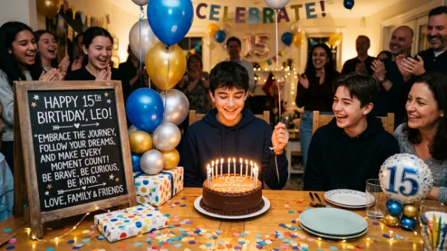 Inspirational Birthday Wishes for Teen Boy
