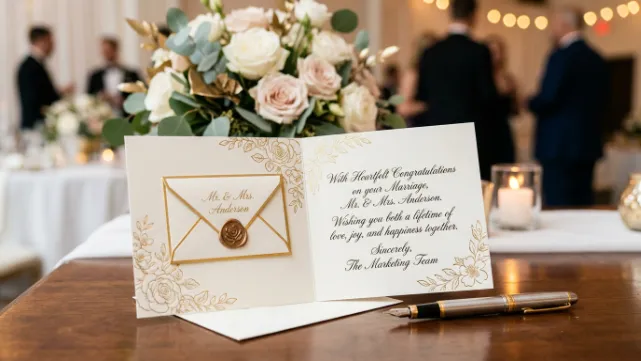 Inspirational Wedding Wishes for Boss