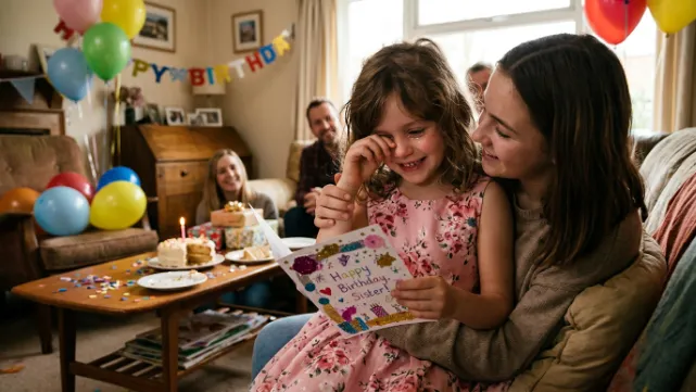 Long Emotional Birthday Wishes for Small Sister