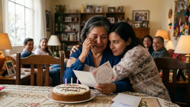 Long Emotional Spanish Birthday Wishes for Mom