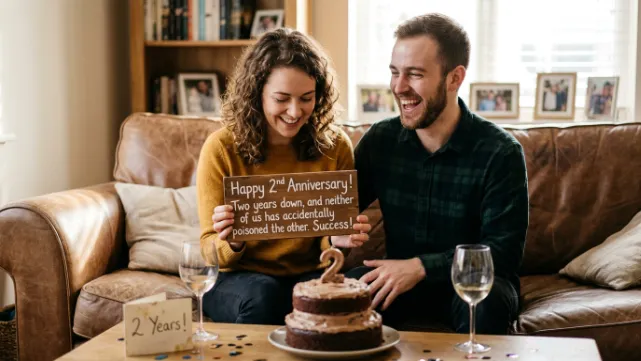Religious & Spiritual 2nd Anniversary Wishes