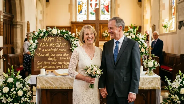 Religious Anniversary Wishes for Couple