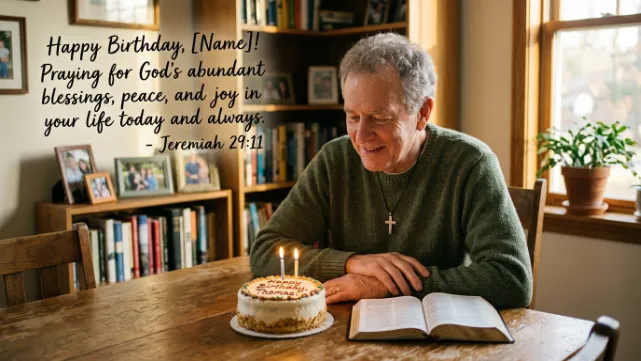  Religious Birthday Wishes for Him