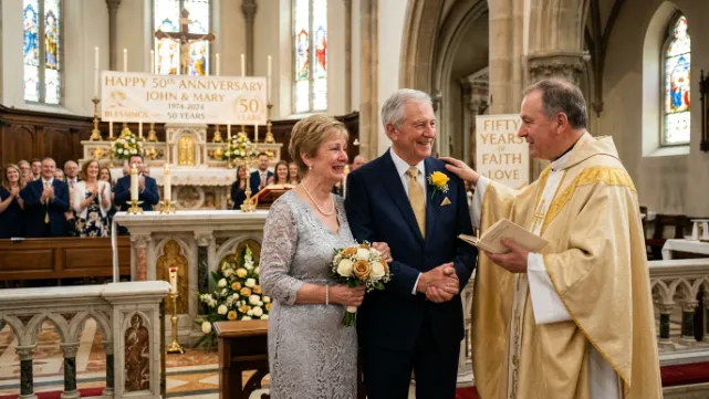Religious Blessings for 50th Anniversary