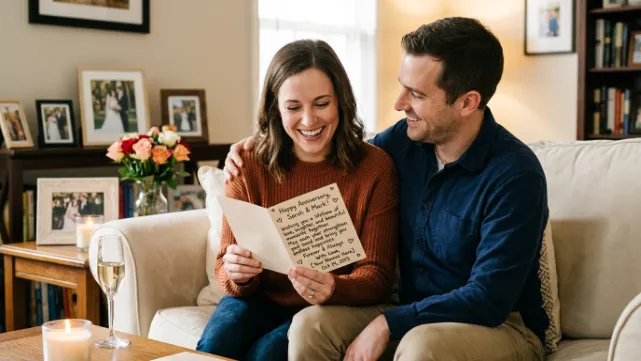 Romantic Anniversary Wishes for Couple