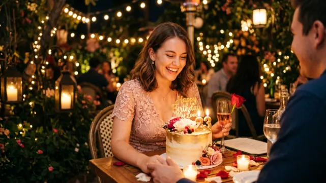 Romantic Birthday Wishes for a Cute Girl