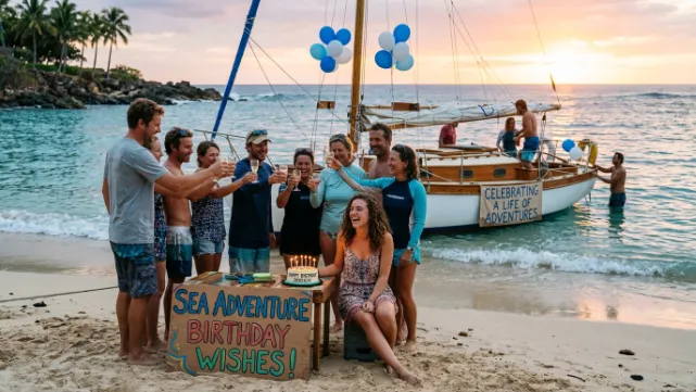 Sea Adventure Birthday Wishes