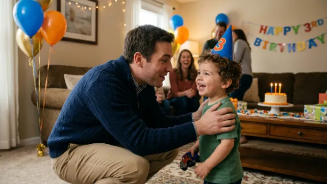 Short 3rd Birthday Wishes for Boy