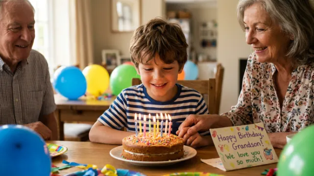 Short Birthday Wishes for Grandson