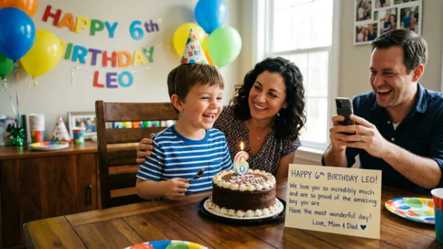 Short Birthday Wishes for Son from Mom