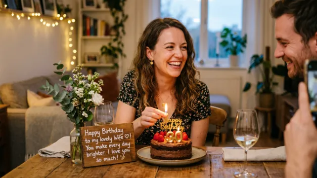 Short Birthday Wishes for Wife