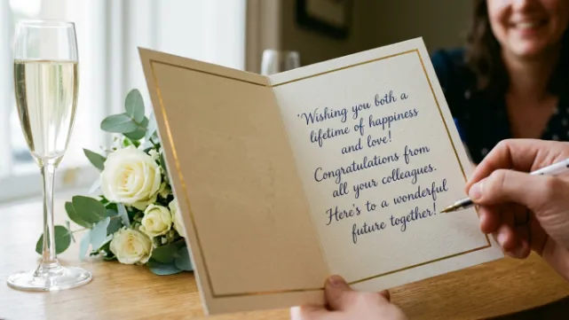  Short Wedding Wishes for Colleague