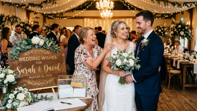 Simple Wedding Wishes for a Couple