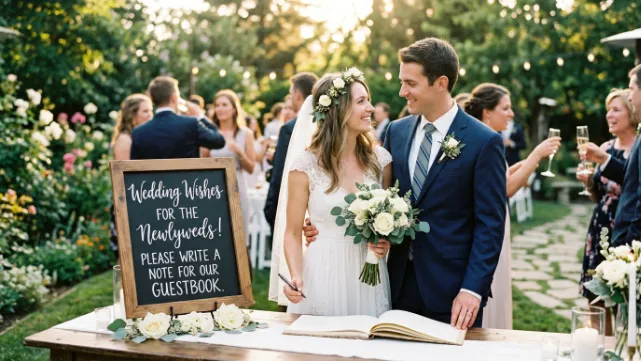 Simple Wedding Wishes for Couple